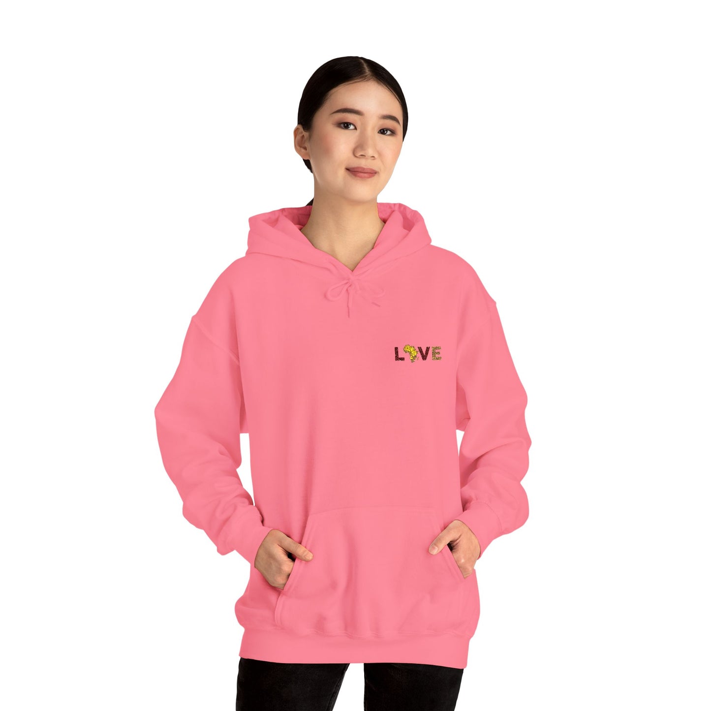 Love Africa Hoodie - Embroidered