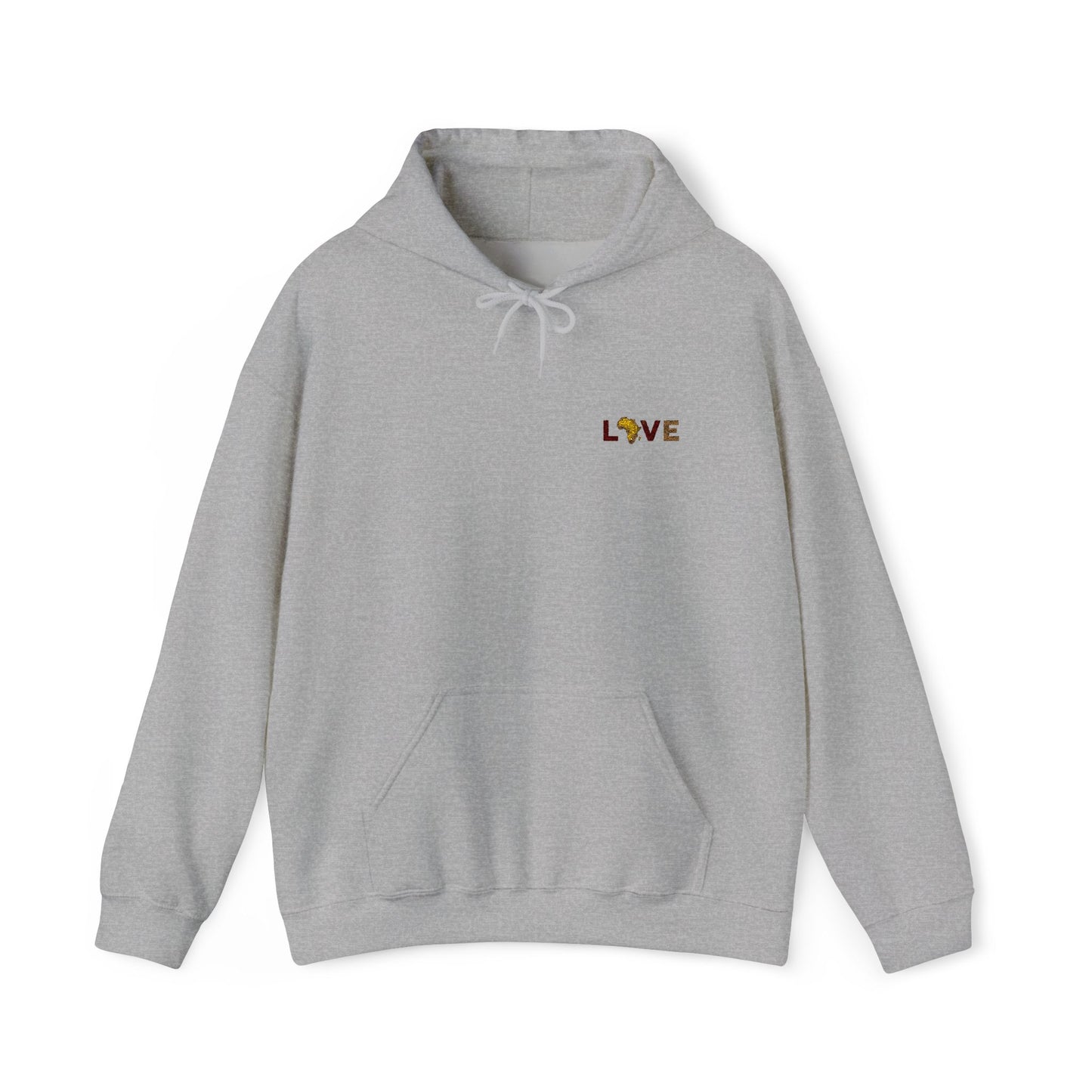Love Africa Hoodie - Embroidered