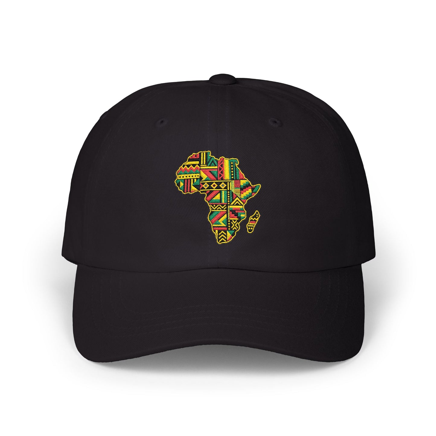 Africa Map Kente Classic Dad Cap