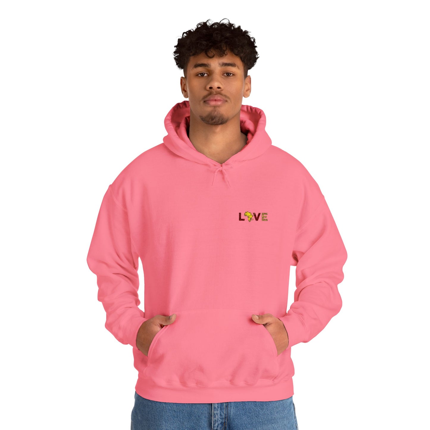 Love Africa Hoodie - Embroidered