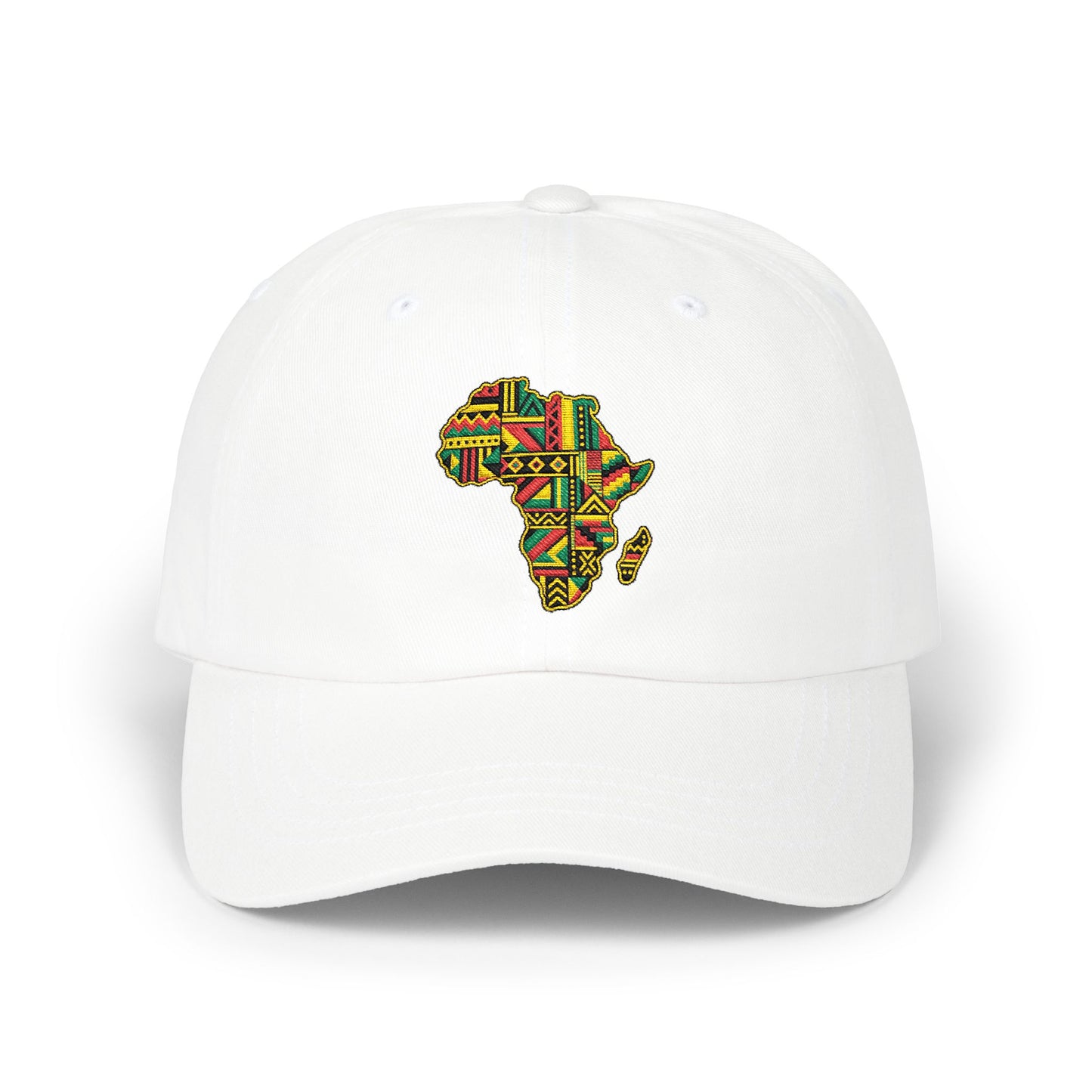 Africa Map Kente Classic Dad Cap