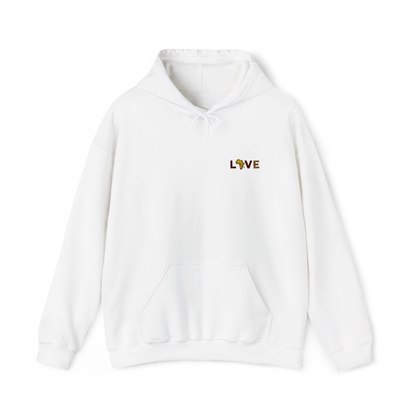 Love Africa Hoodie - Embroidered