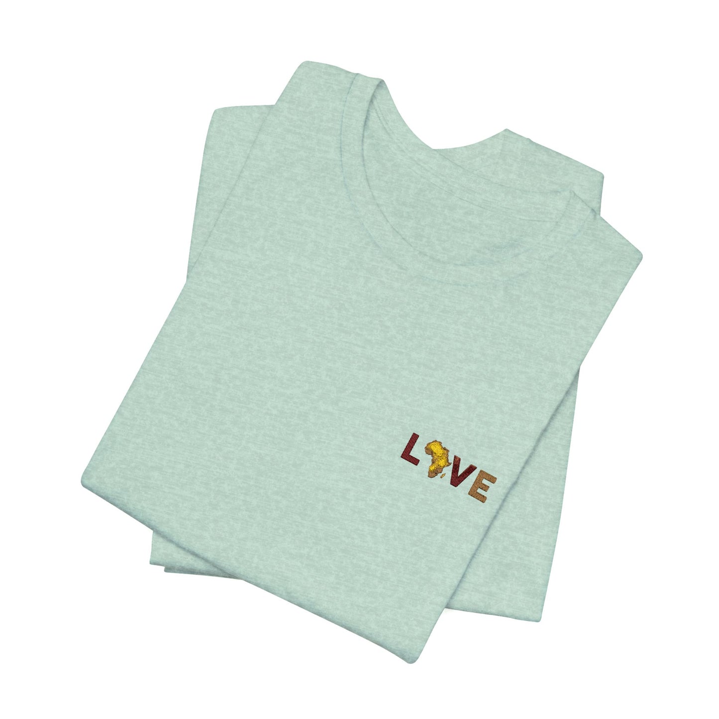 Love Africa Pocket Tee - Embroidered
