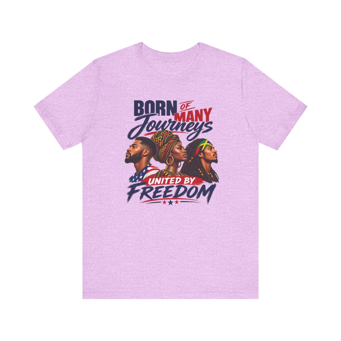 Black Diaspora Tee | African American Heritage Patriotic