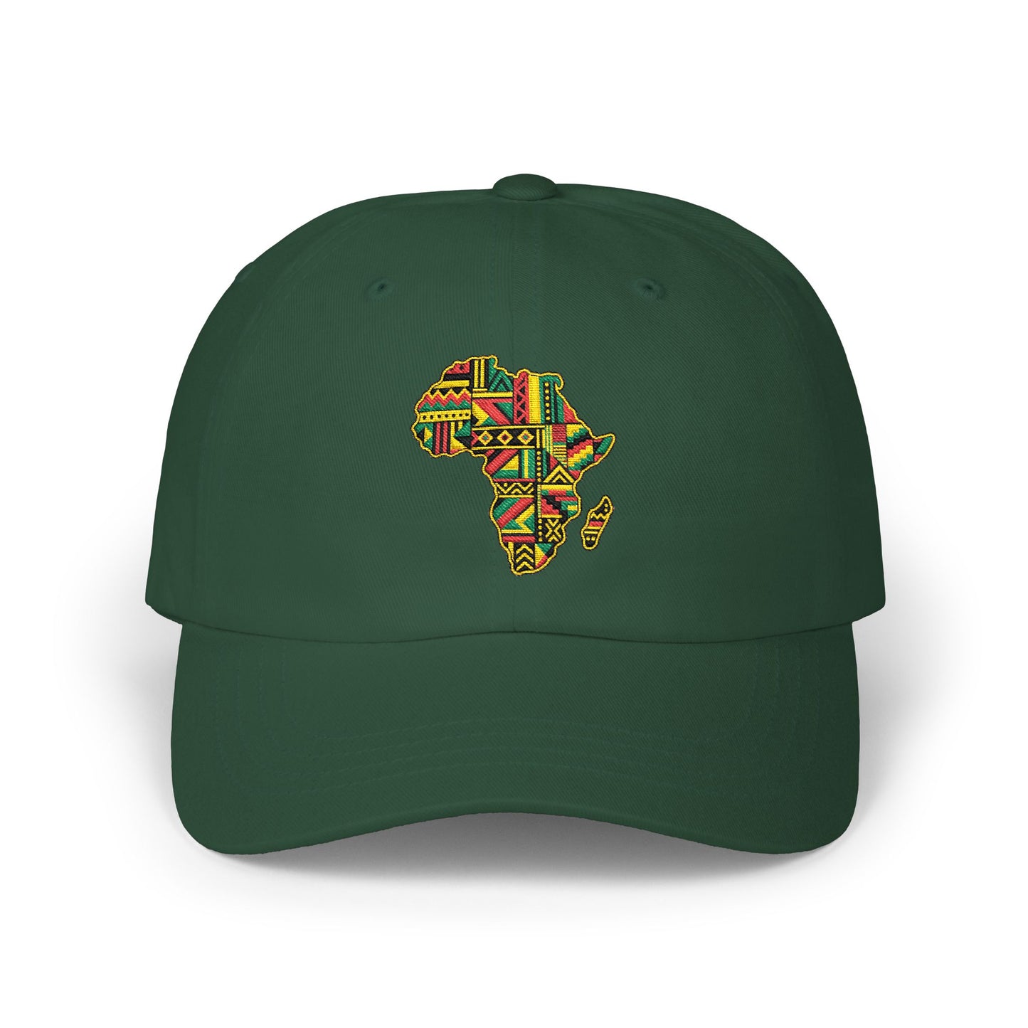 Africa Map Kente Classic Dad Cap