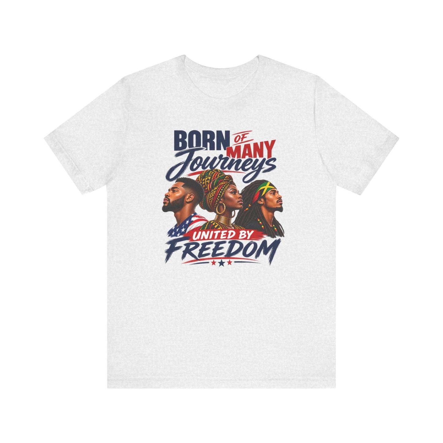 Black Diaspora Tee | African American Heritage Patriotic