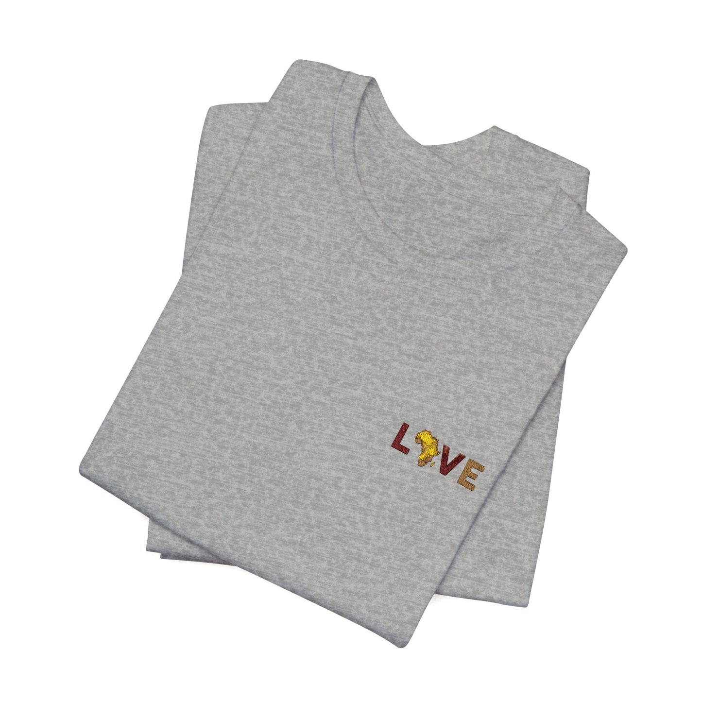 Love Africa Pocket Tee - Embroidered