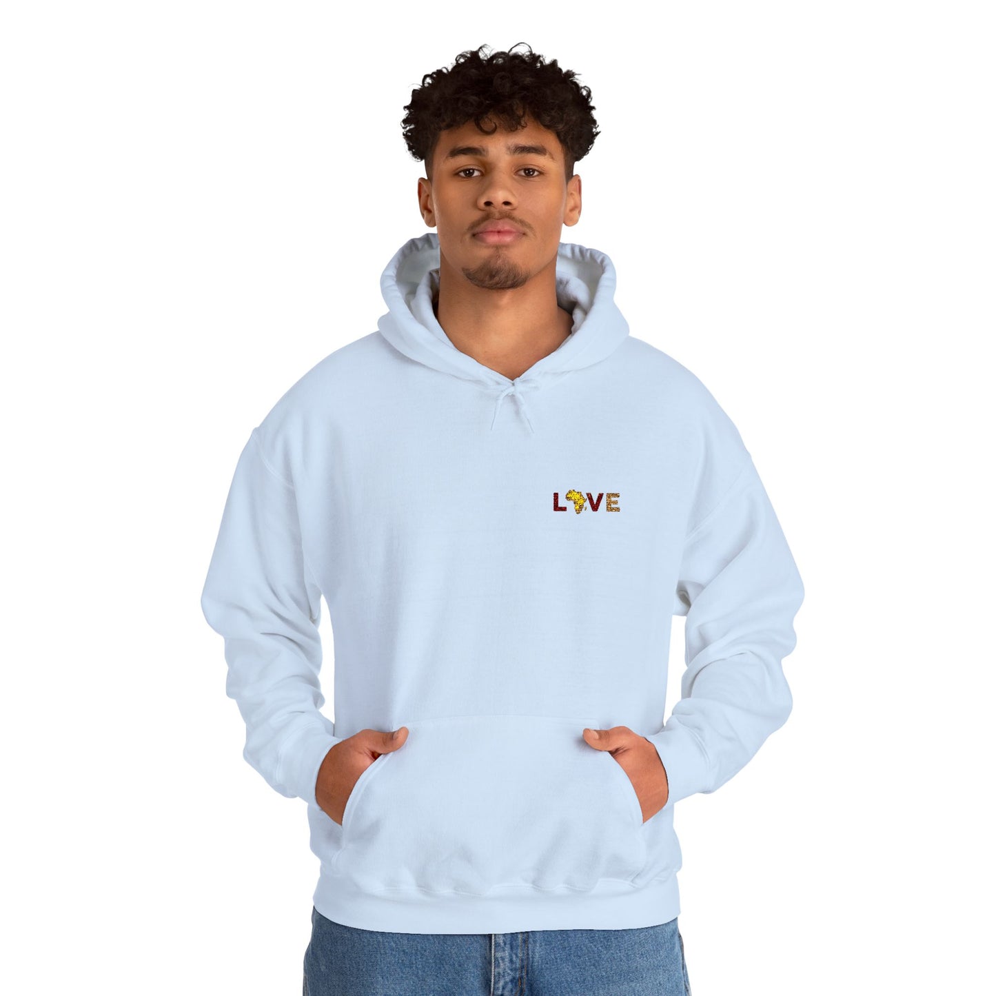 Love Africa Hoodie - Embroidered