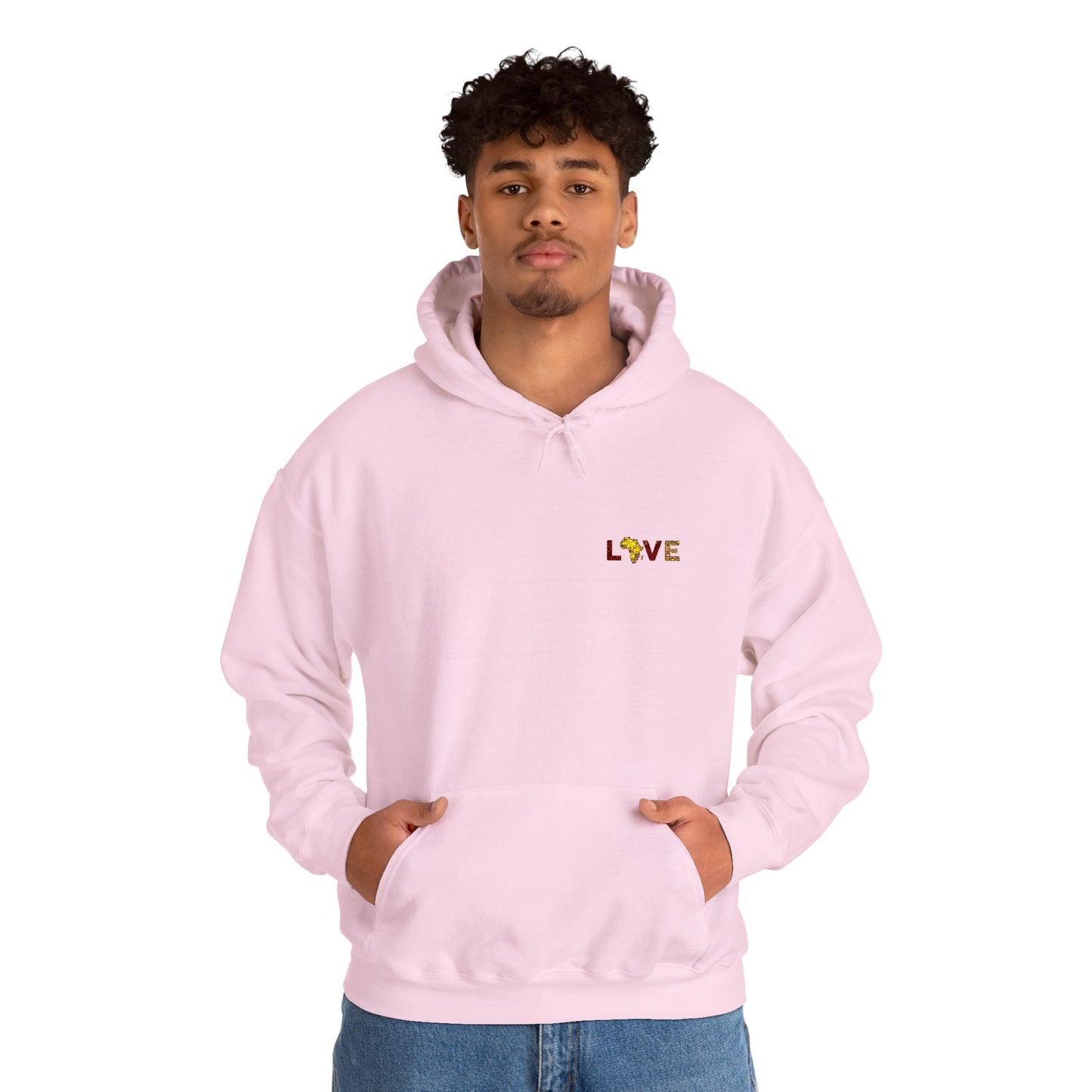 Love Africa Hoodie - Embroidered