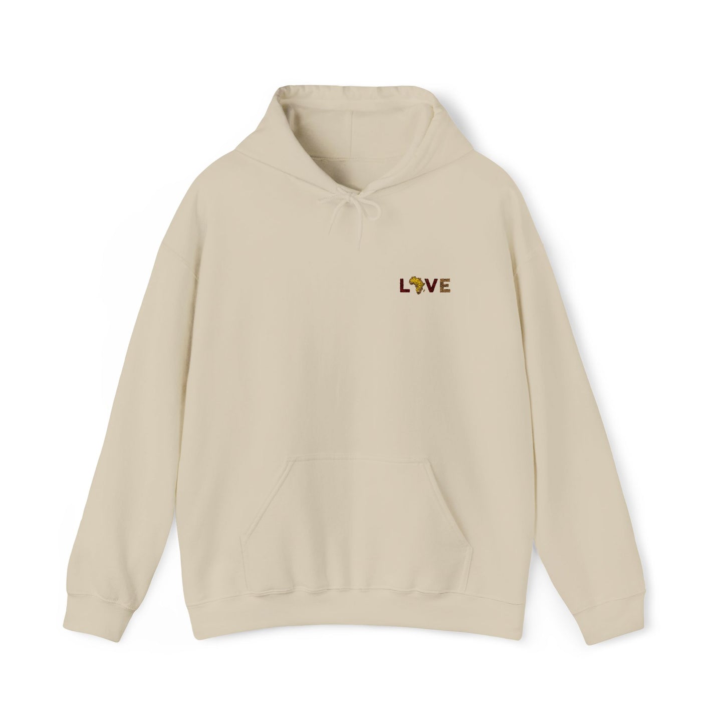 Love Africa Hoodie - Embroidered