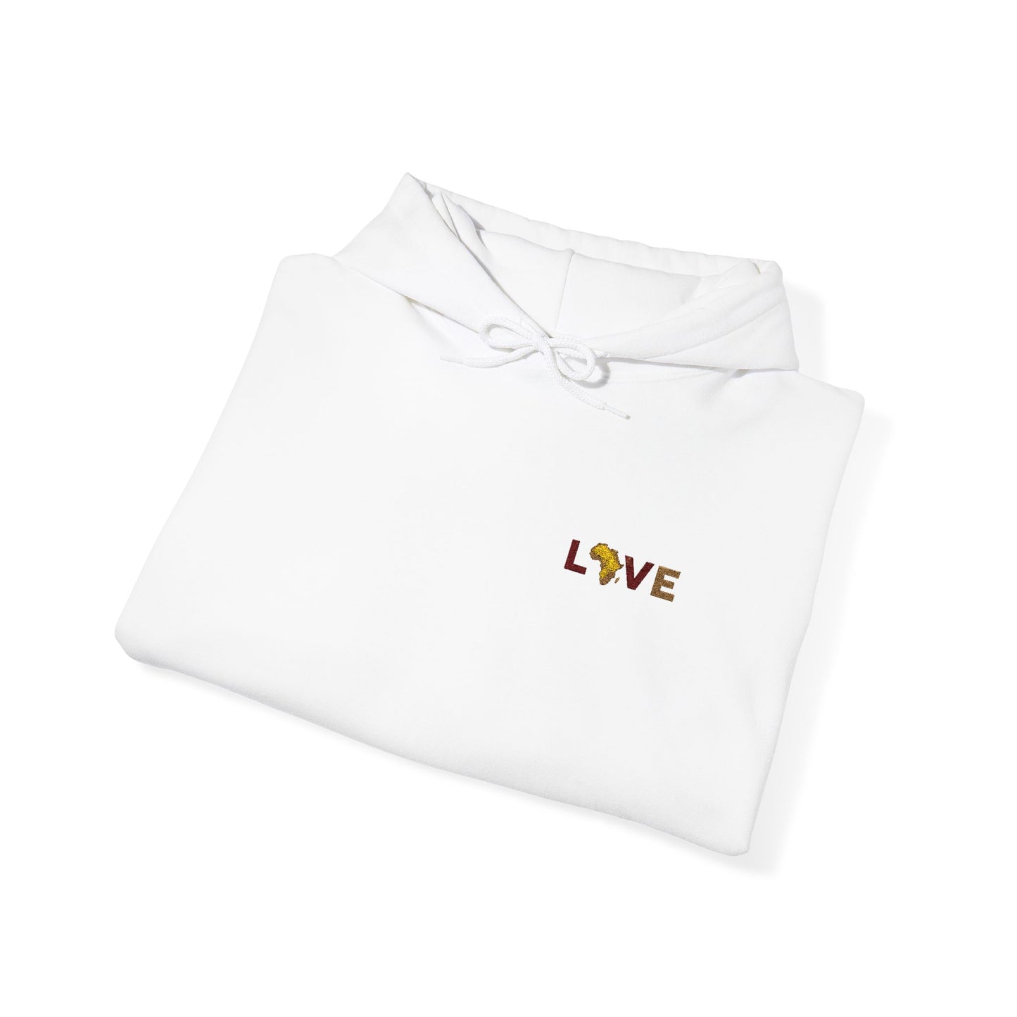 Love Africa Hoodie - Embroidered