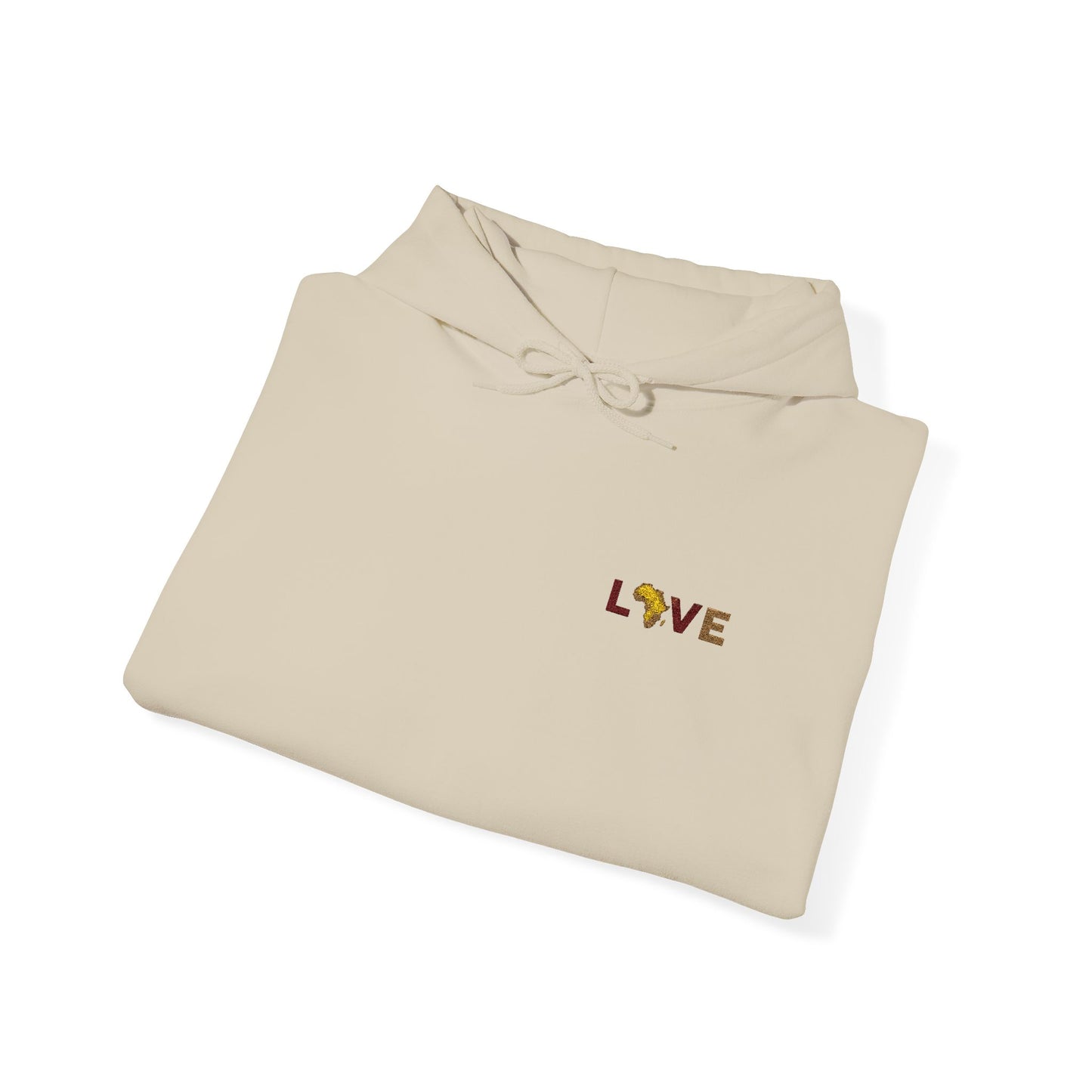 Love Africa Hoodie - Embroidered