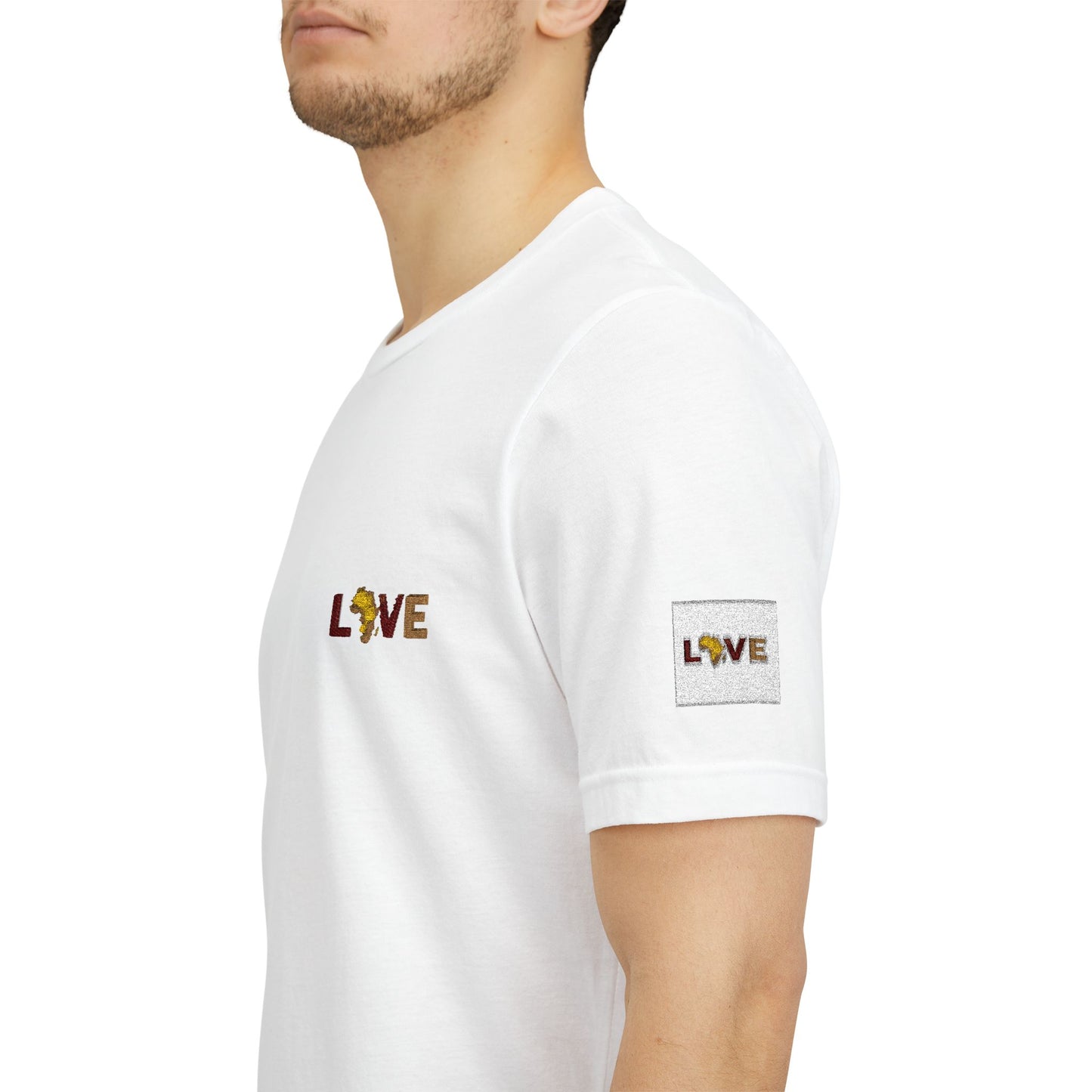 Love Africa Pocket Tee - Embroidered