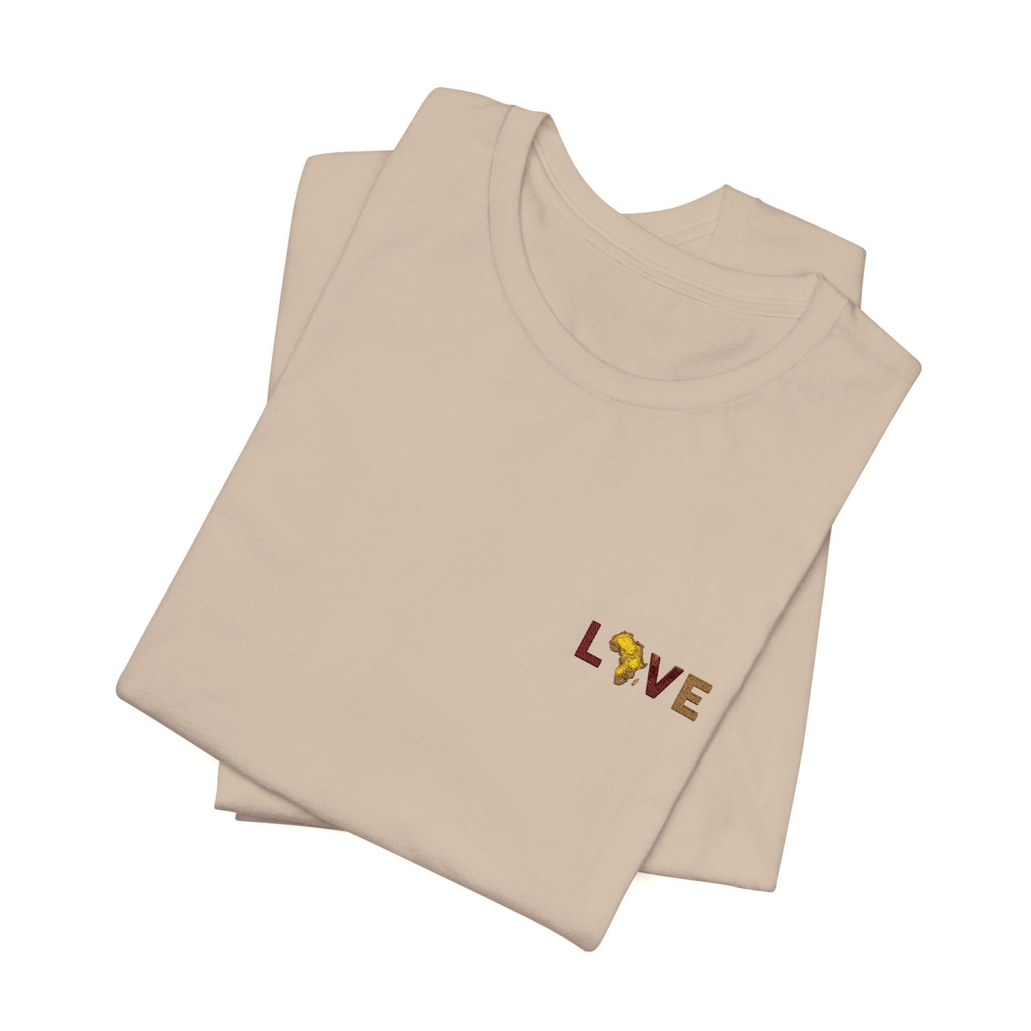 Love Africa Pocket Tee - Embroidered