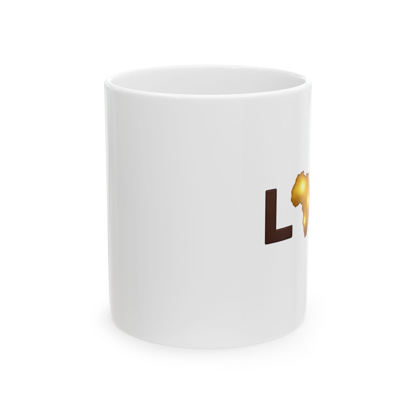 Love Africa Ceramic Mug, (11oz, 15oz)