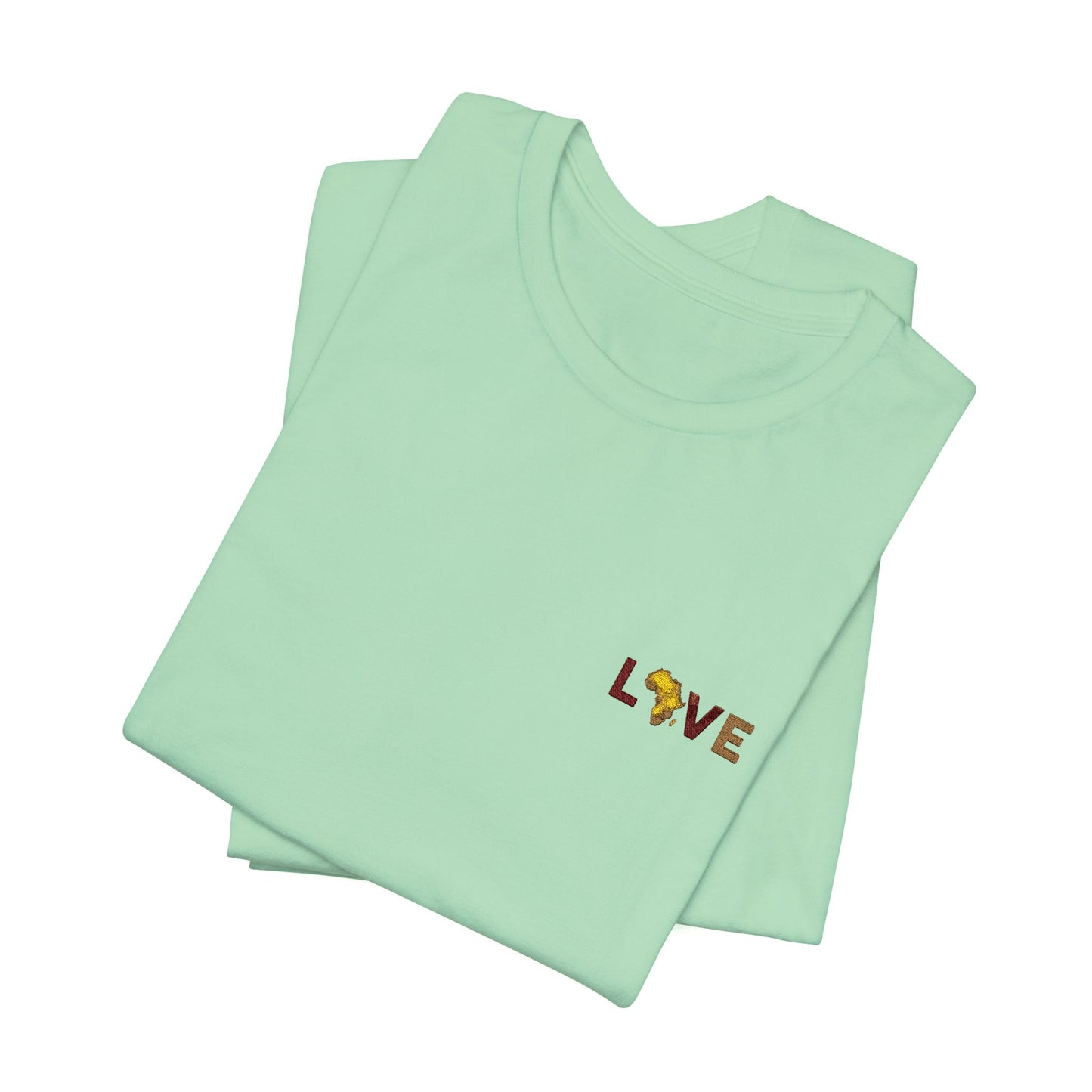 Love Africa Pocket Tee - Embroidered
