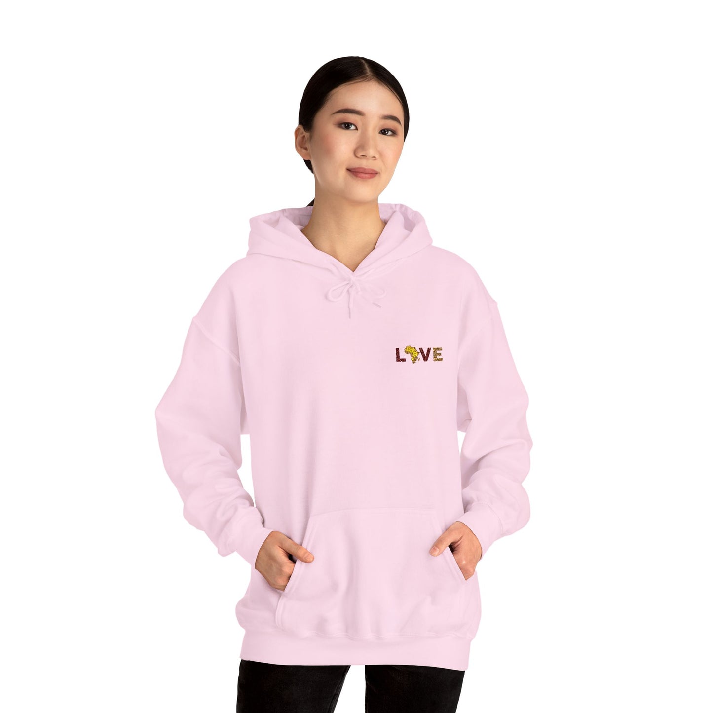 Love Africa Hoodie - Embroidered