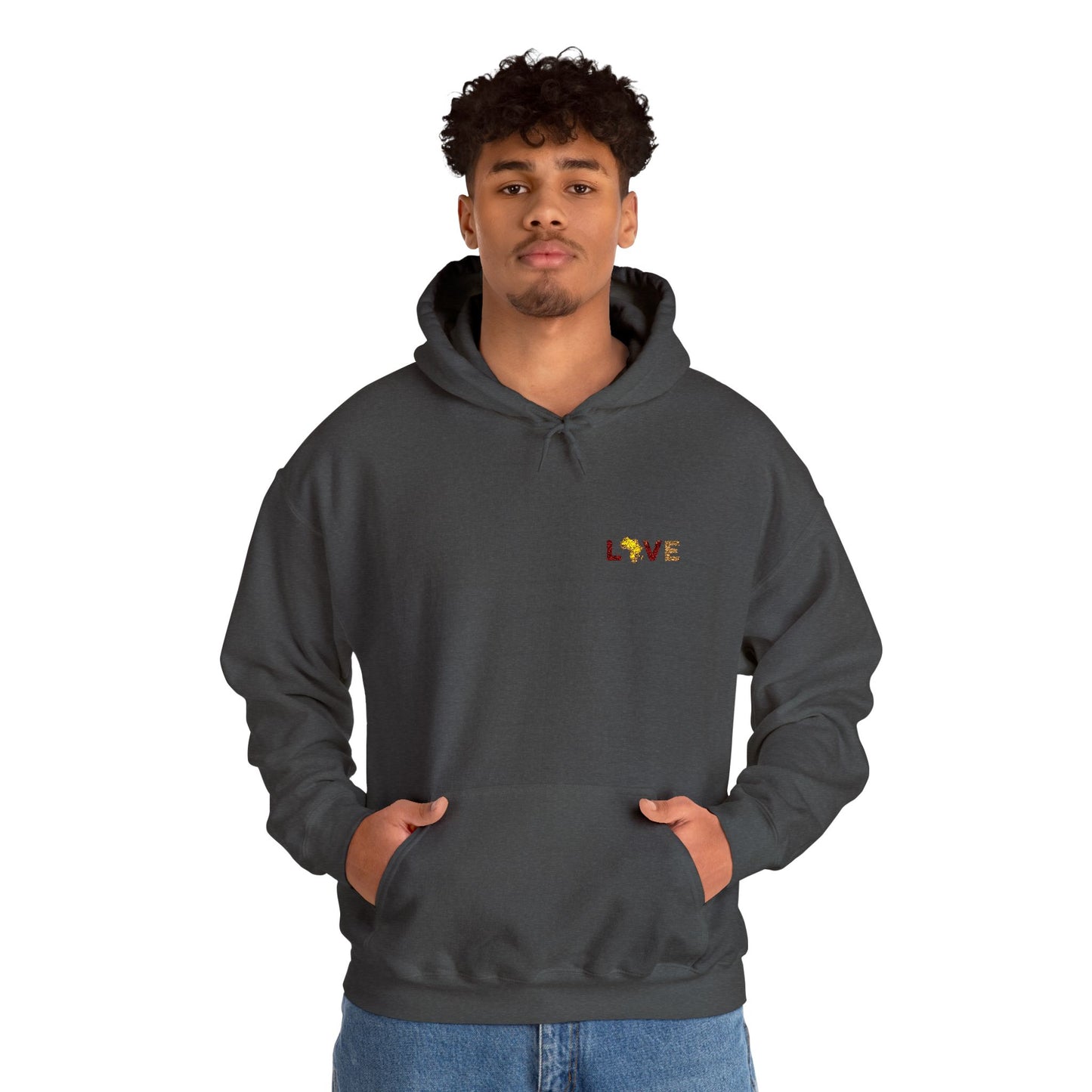 Love Africa Hoodie - Embroidered