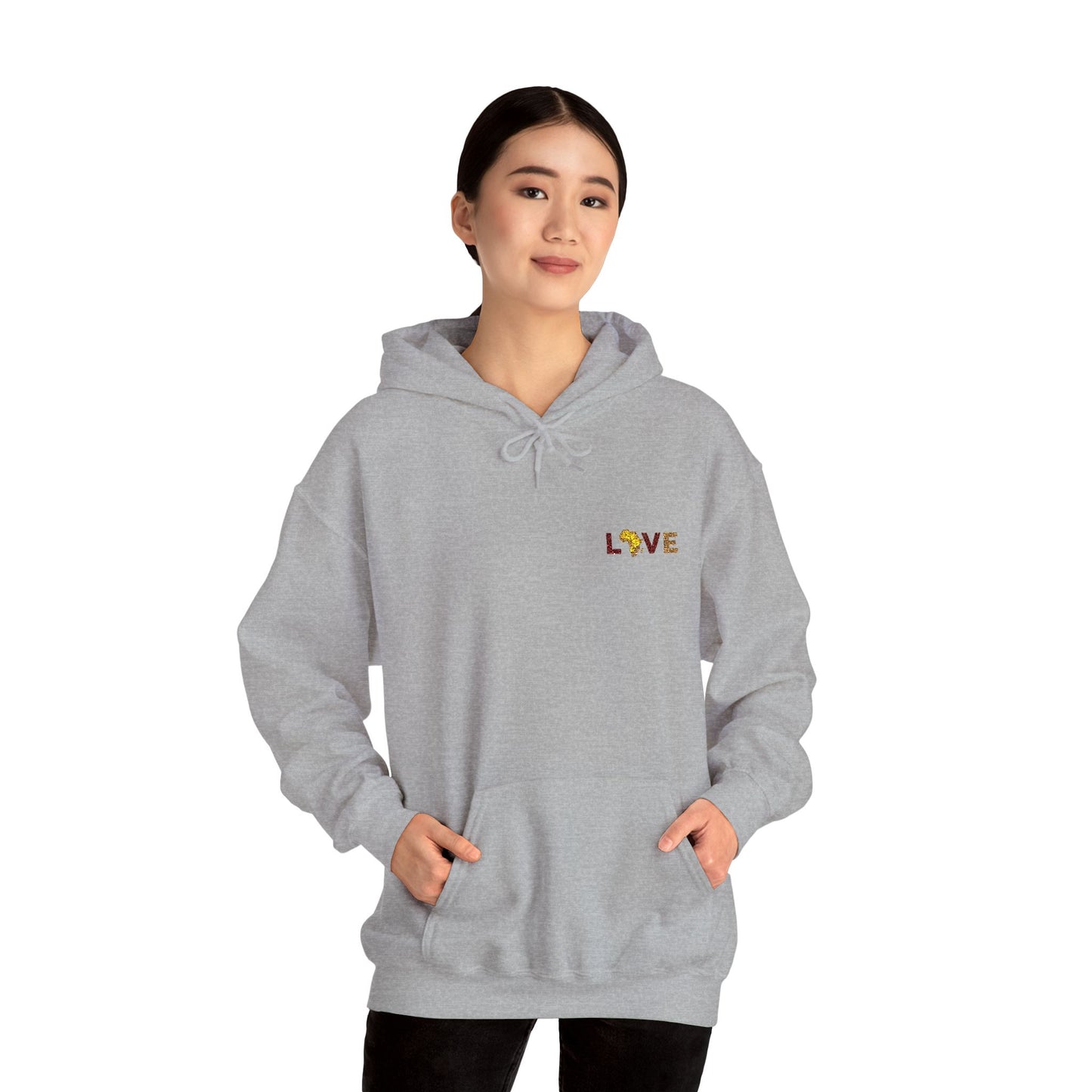 Love Africa Hoodie - Embroidered