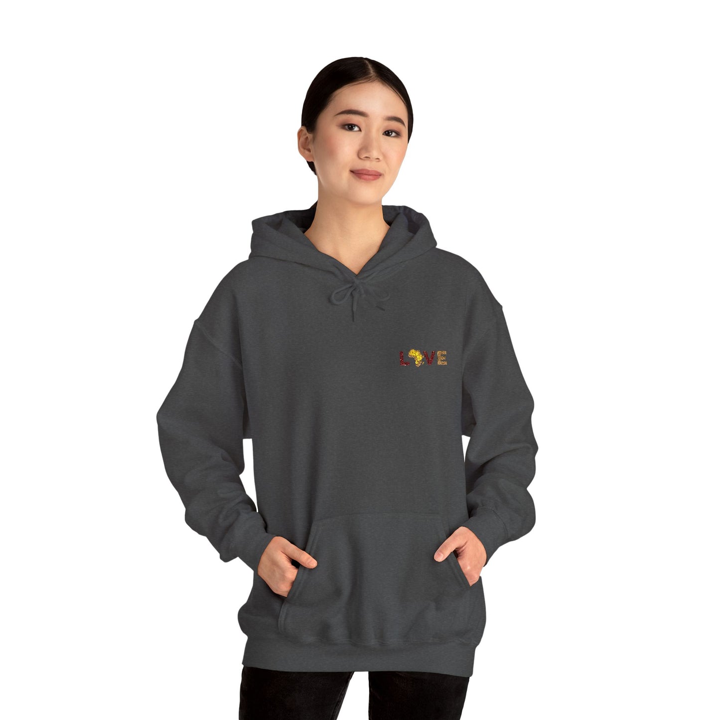 Love Africa Hoodie - Embroidered