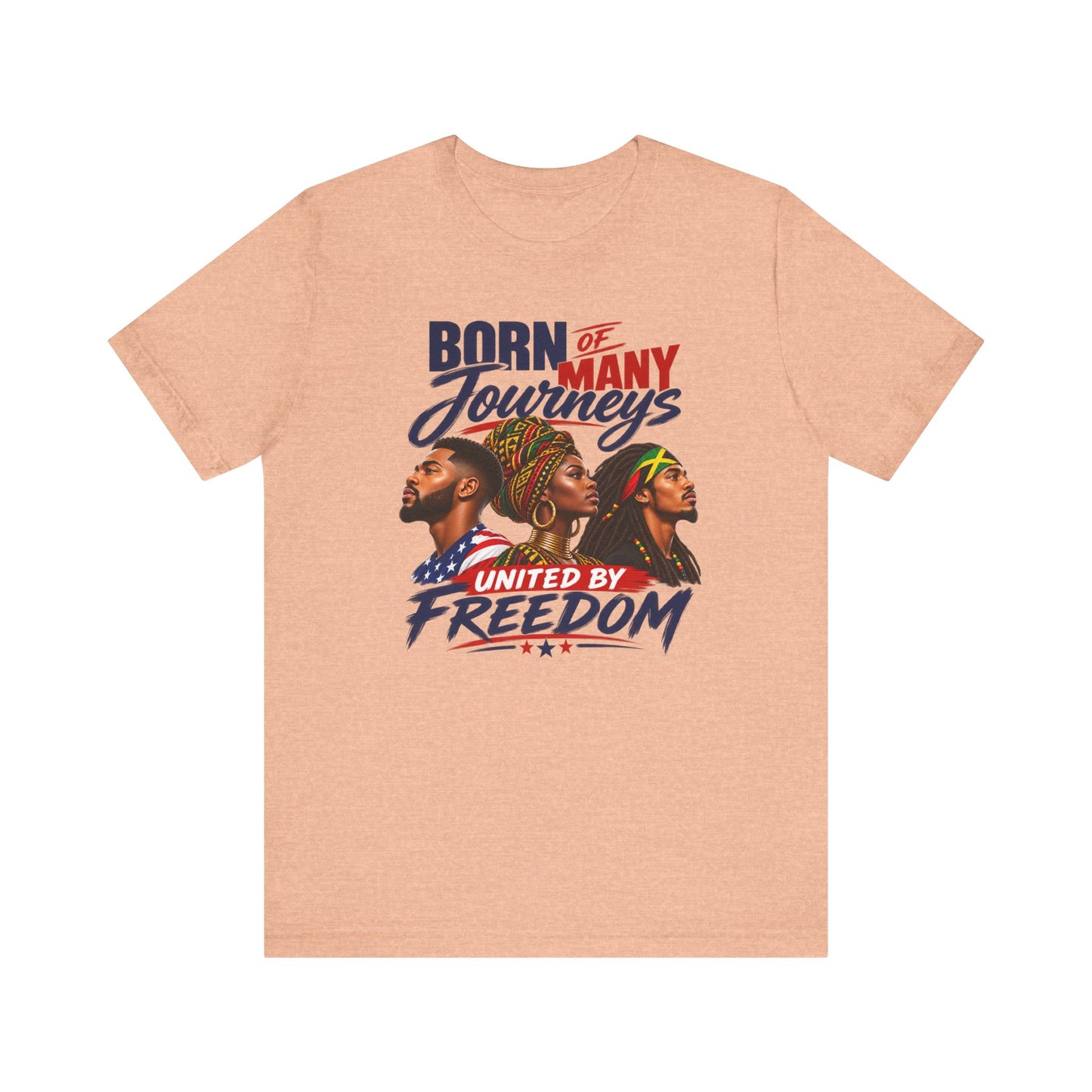 Black Diaspora Tee | African American Heritage Patriotic