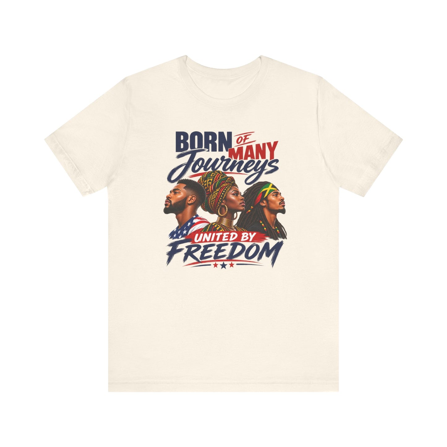 Black Diaspora Tee | African American Heritage Patriotic