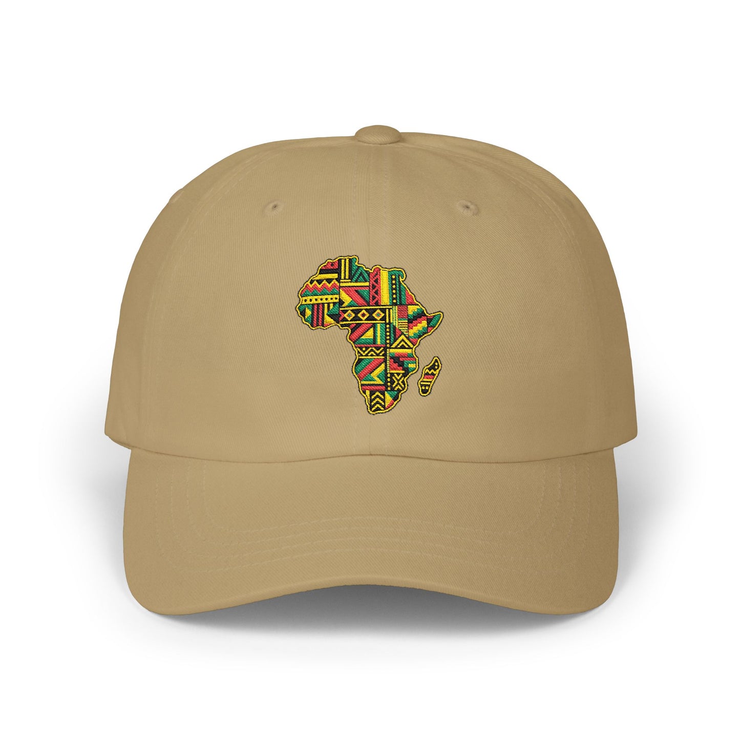 Africa Map Kente Classic Dad Cap