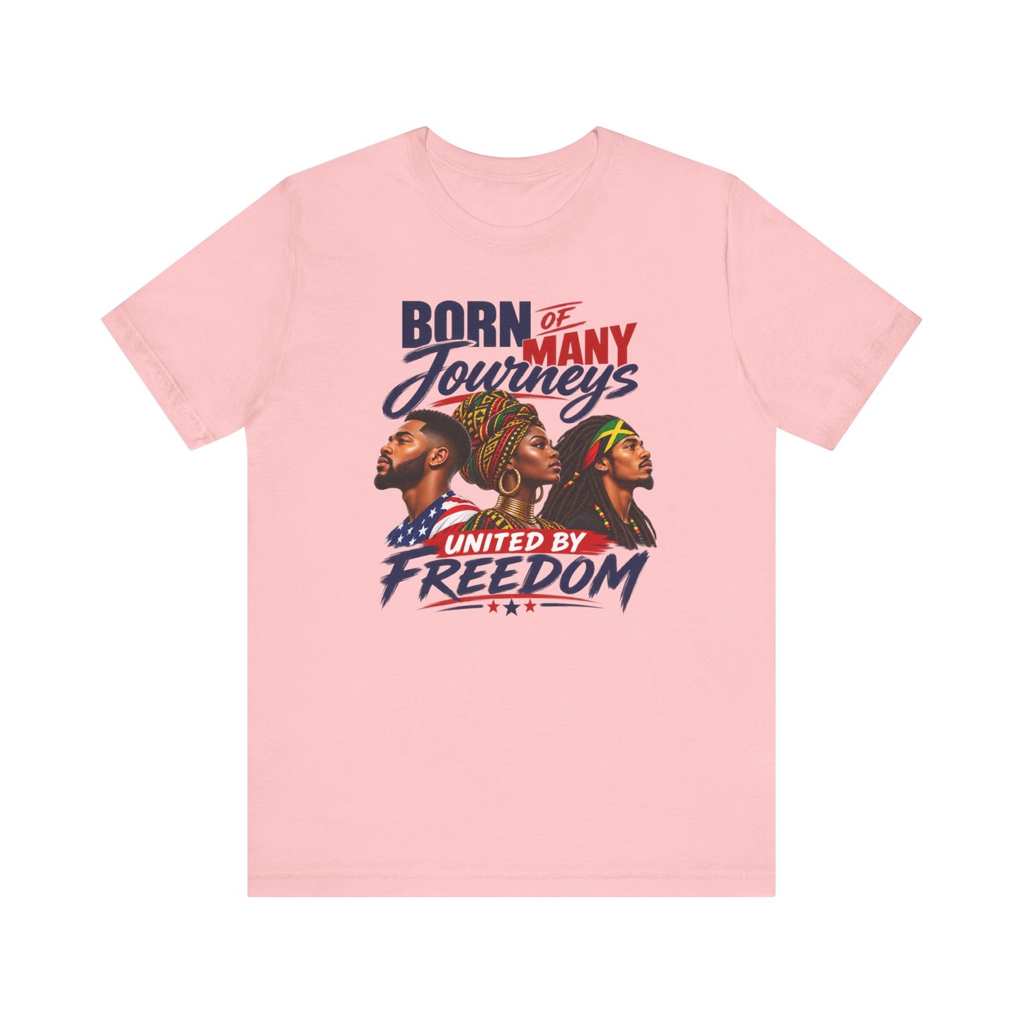 Black Diaspora Tee | African American Heritage Patriotic