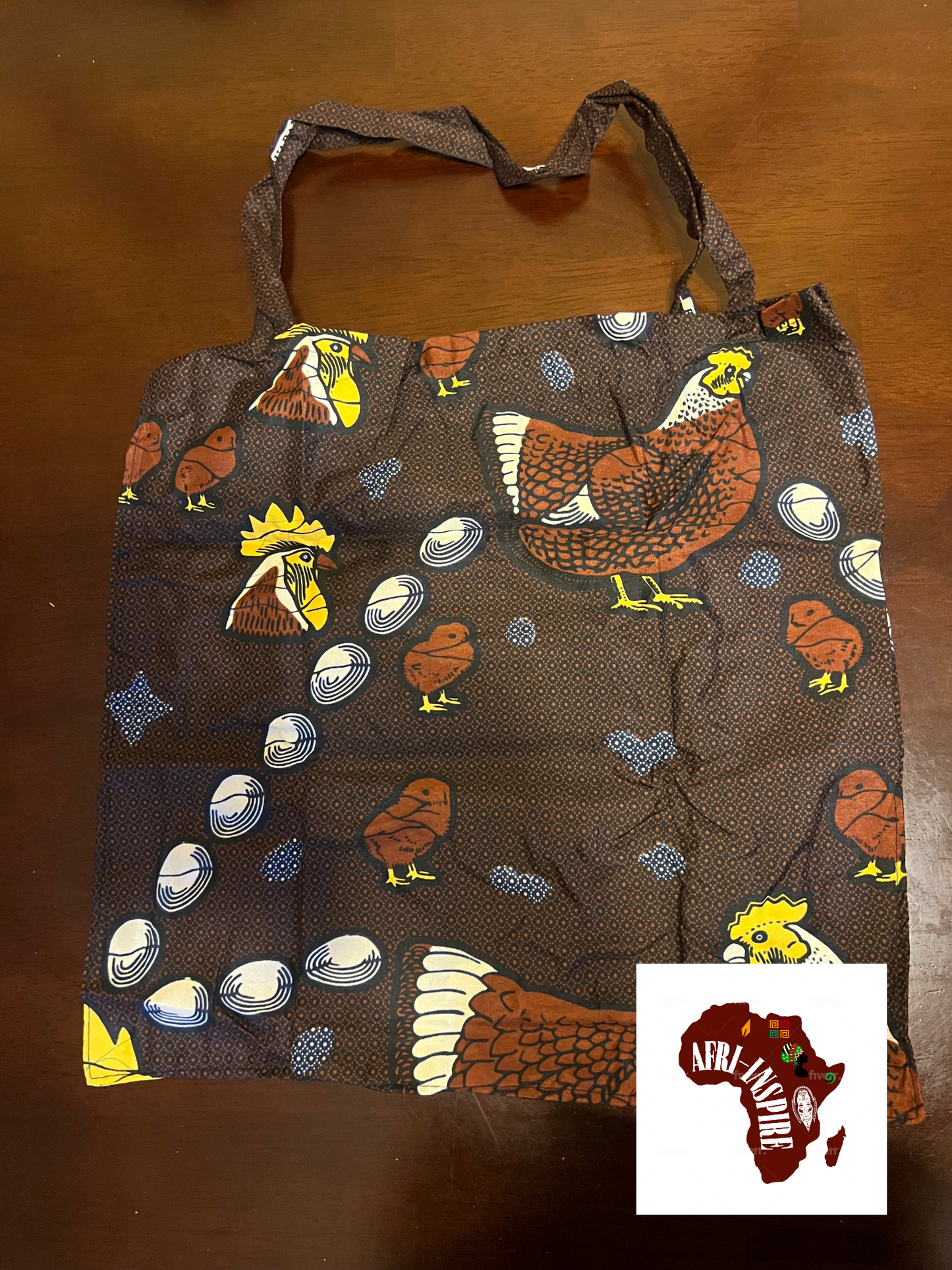 Brown Cloth Reusable Shopping Bag