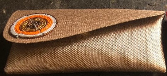 Handmade Raffia Clutch